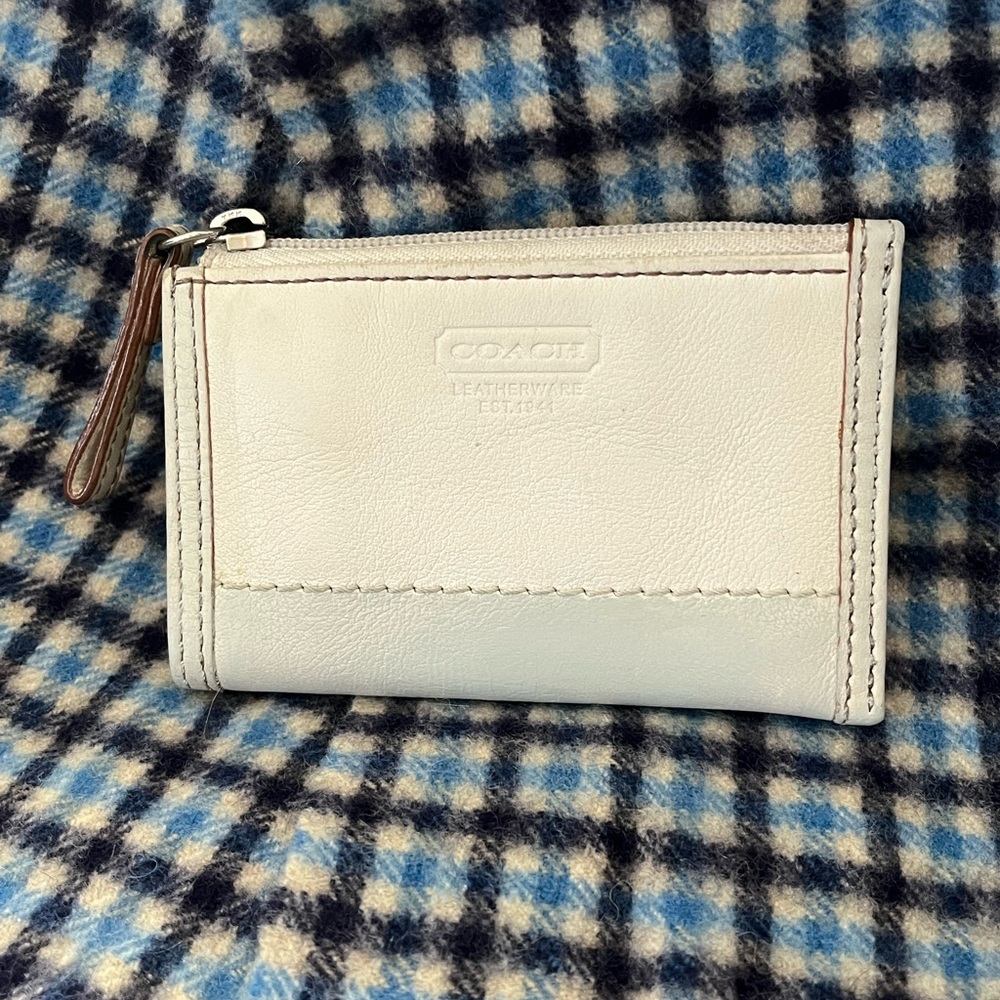 Coach card and key ring holder